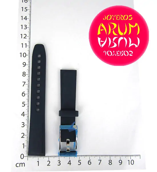 Breitling Strap Blue Rubber 16 - 14 "SOLD"