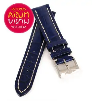 Breitling Strap Blue Crocodile Leather 22 - 20 "SOLD"