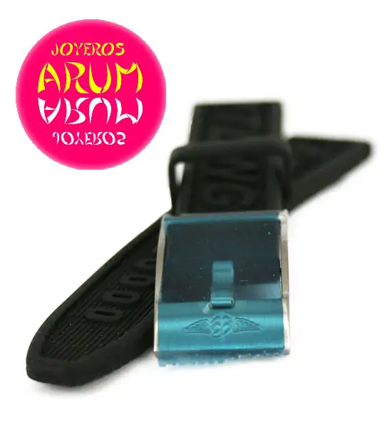 Breitling Strap Black Rubber 18 - 17 "SOLD"