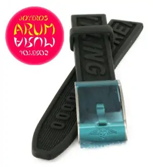 Breitling Strap Black Rubber 18 - 17 "SOLD"