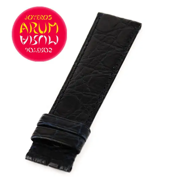 Cartier Strap Tank/Ronde Blue Leather KD98BA04