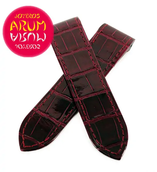 Cartier Strap Santos 100 Bordeaux Crocodile Leather KD95X111 "SO
