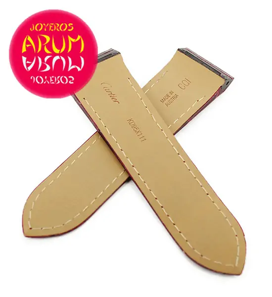 Cartier Strap Santos 100 Bordeaux Crocodile Leather KD95X111 "SO