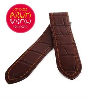 Cartier Strap Santos 100 Brown Crocodile Leather KD1M9M52 "SOLD"