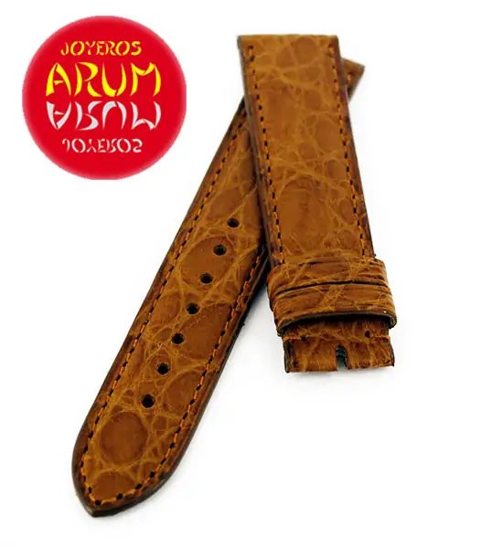 Cartier Strap Tank / Ronde / Must Brown Caiman KD25R977
