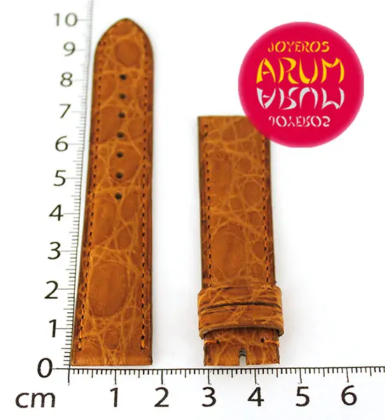 Cartier Strap Tank / Ronde / Must Brown Caiman KD25R977