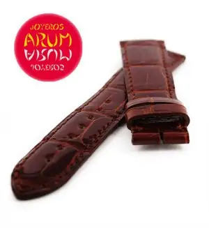 Cartier Strap Tank / Ronde Brown Crocodile Leather KD31AS04