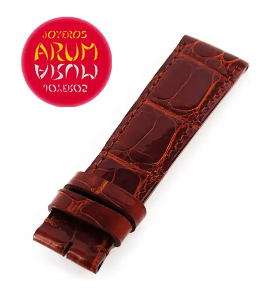 Cartier Strap Tank / Ronde Brown Crocodile Leather KD31AS04