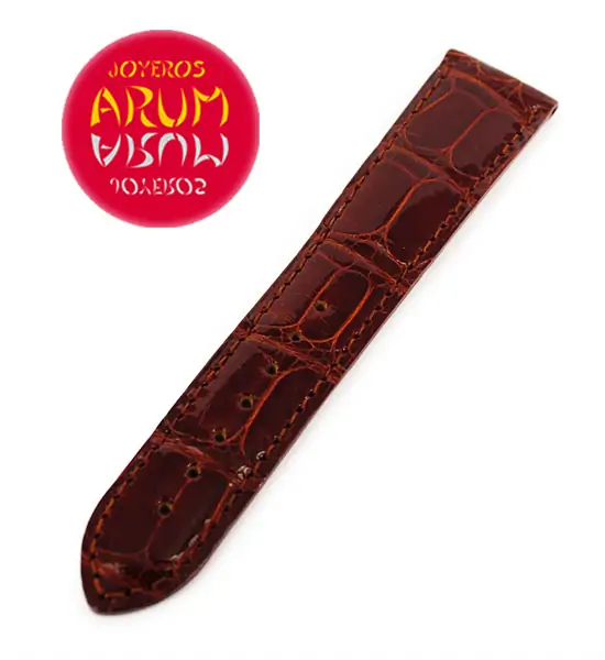 Cartier Strap Tank / Ronde Brown Crocodile Leather KD31AS04