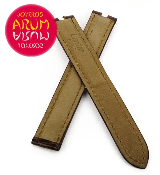 Cartier Strap Must Brown Crocodile Leather 15 - 14
