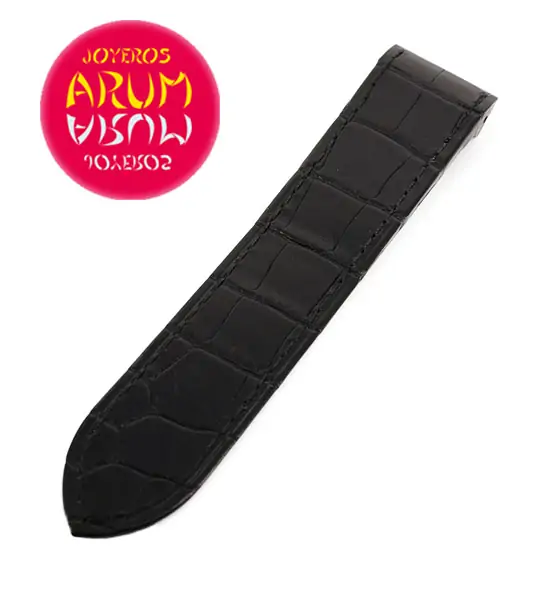 Cartier Strap Black Crocodile Leather 23 - 21 KD95JK97 "SOLD"