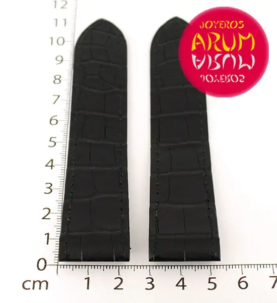 Cartier Strap Black Crocodile Leather 23 - 21 KD95JK97 "SOLD"