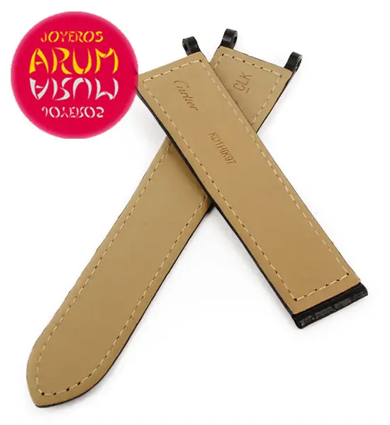 Cartier Pasha Strap Black Crocodile Leather KD1HIK97 "SOLD"