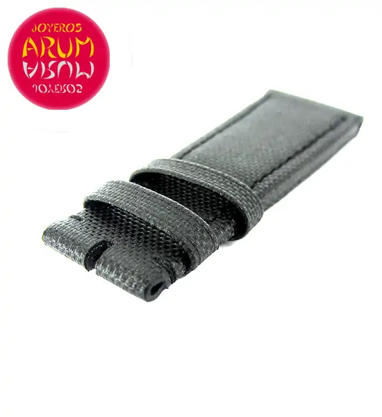 Z IWC Strap Black Fabric 21 - 18 39477 "SOLD"