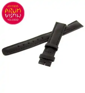 Z IWC Strap Black Cow Leather 14 - 12 50335 "SOLD"