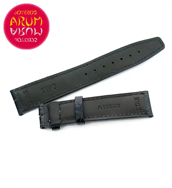 Z IWC Cocodrile Blue Leather Strap 20 - 18 A11535 "SOLD"