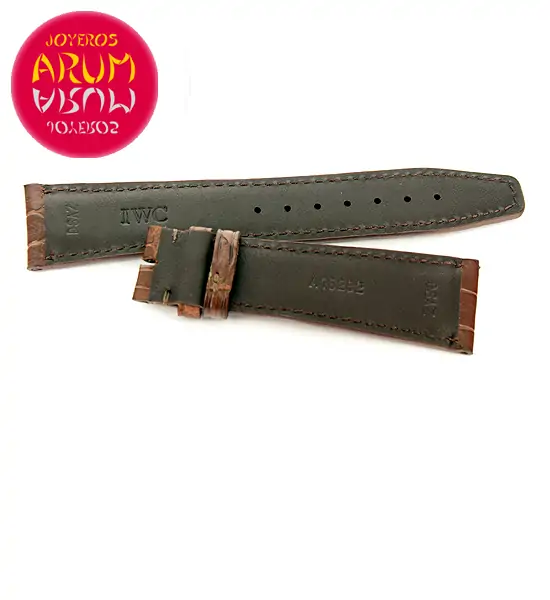 Z IWC Strap Cocodrile Brown Leather 22 - 18 A18282 "SOLD"