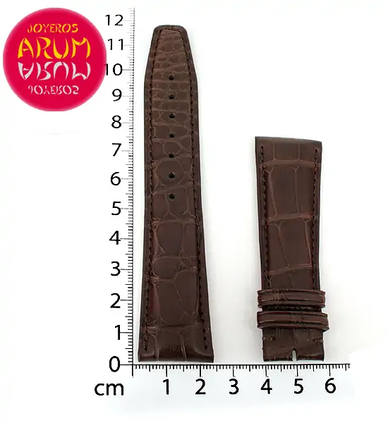 Z IWC Strap Cocodrile Brown Leather 22 - 18 A18282 "SOLD"
