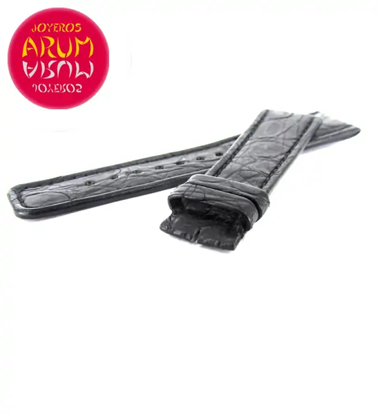 Z IWC Strap Black Cocodrile Leather 21 - 18 A19567 "SOLD"