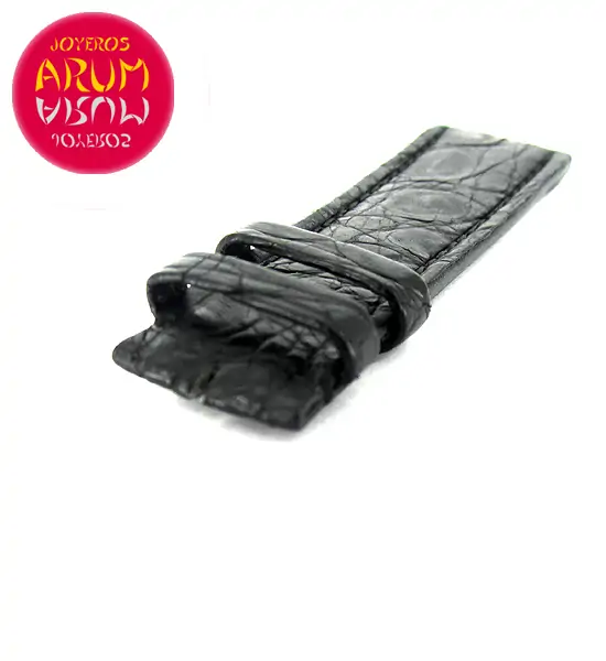 Z IWC Strap Black Cocodrile Leather 21 - 18 A19567 "SOLD"