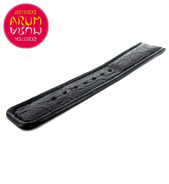 Z IWC Strap Black Cocodrile Leather 21 - 18 A19567 "SOLD"