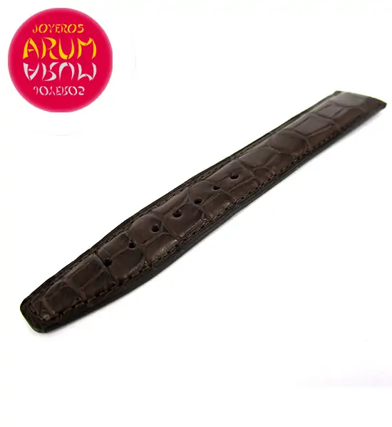 Z IWC Strap Cocodrile Brown Leather Deployant 20 - 18 A20071 "SO