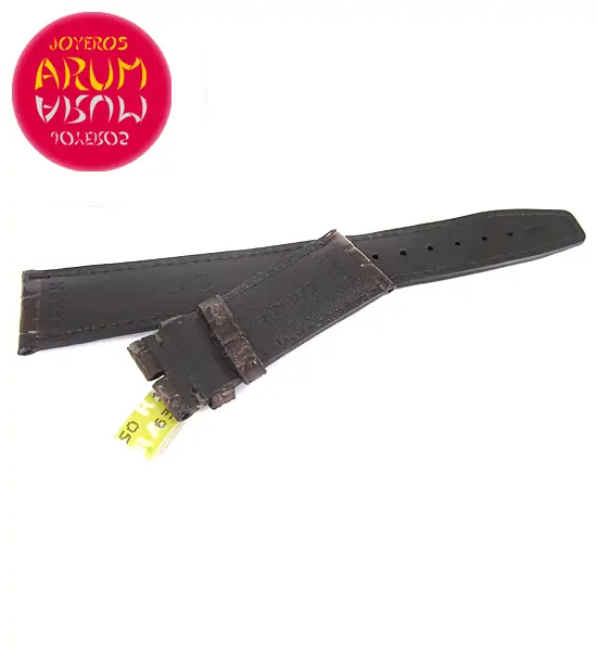 Z IWC Strap Cocodrile Brown Leather Deployant 20 - 18 A20071 "SO