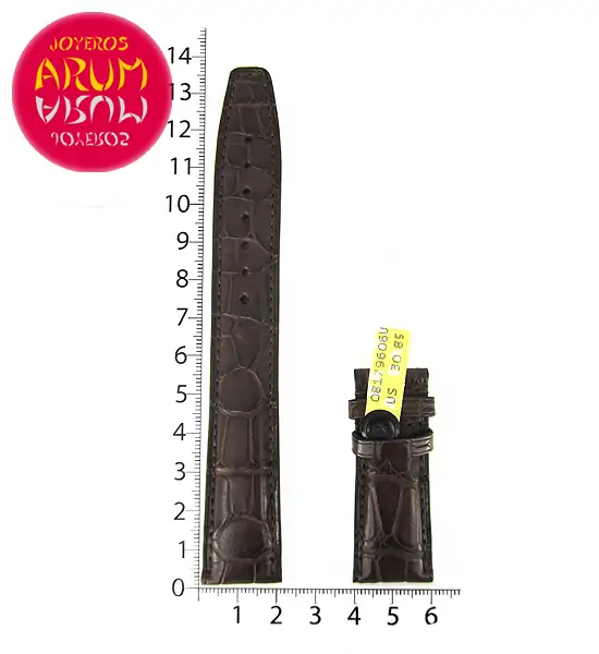 Z IWC Strap Cocodrile Brown Leather Deployant 20 - 18 A20071 "SO