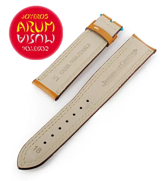 Z Jaeger-LeCoultre Strap Brown Leather L-K 18 - 16