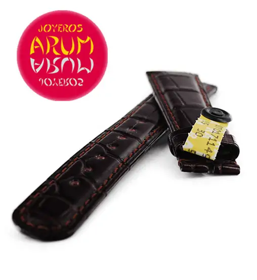 Z A.Lange & Söhne Strap Brown Crocodile Leather 20 - 16 RAC36 "S