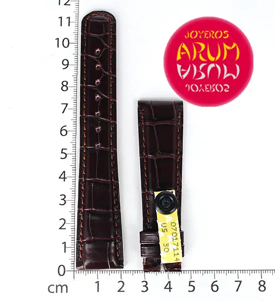 Z A.Lange & Söhne Strap Brown Crocodile Leather 20 - 16 RAC36 "S