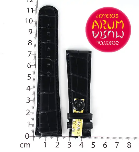 Z A.Lange & Söhne Strap Black Crocodile Leather 22 - 18 RAC3