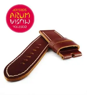 Z Panerai Strap Brown Leather 26 - 26 "SOLD"