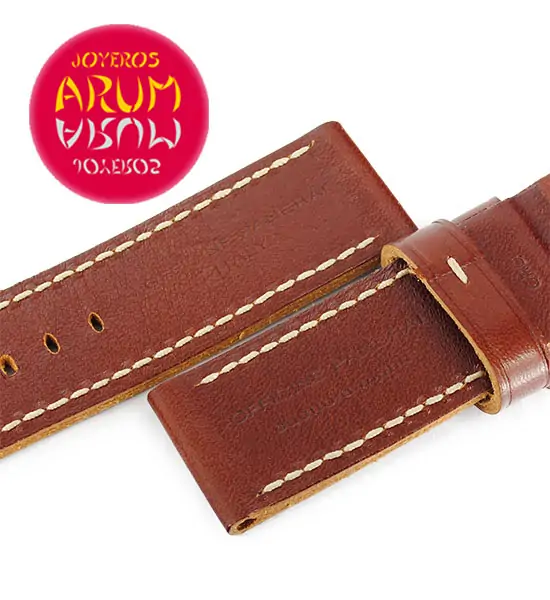 Z Panerai Strap Brown Leather 26 - 26 "SOLD"