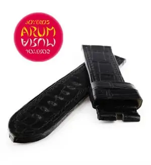Z Panerai Strap Black Crocodile Leather 24 - 22
