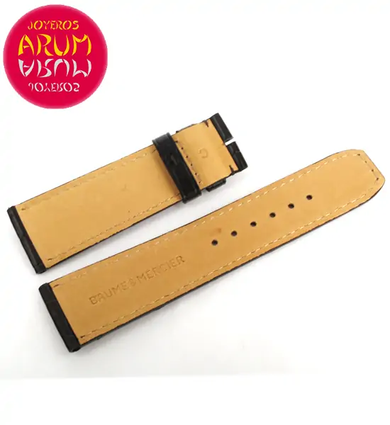 Baume & Mercier Strap Brown Crocodile Leather 22 - 20 RAC90 "SOL