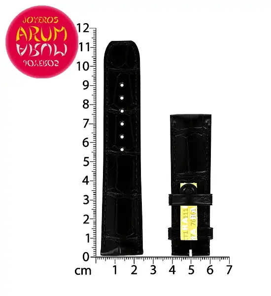 Baume & Mercier Strap Black Crocodile Leather 22 - 20 RAC98