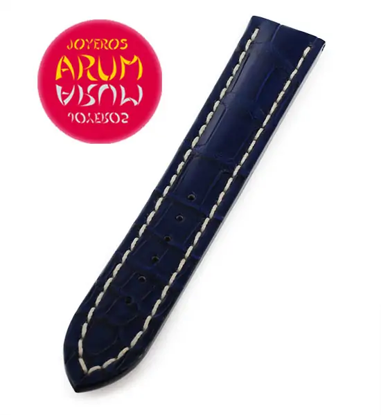 Breitling Strap Blue Crocodile Leather 22 - 20 RAC42 "SOLD"