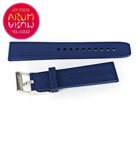 Breitling Strap Blue Rubber 20 - 18 RAC102 "SOLD"