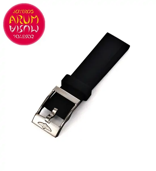 Breitling Strap Black Rubber 20 - 18 RAC66 "SOLD"