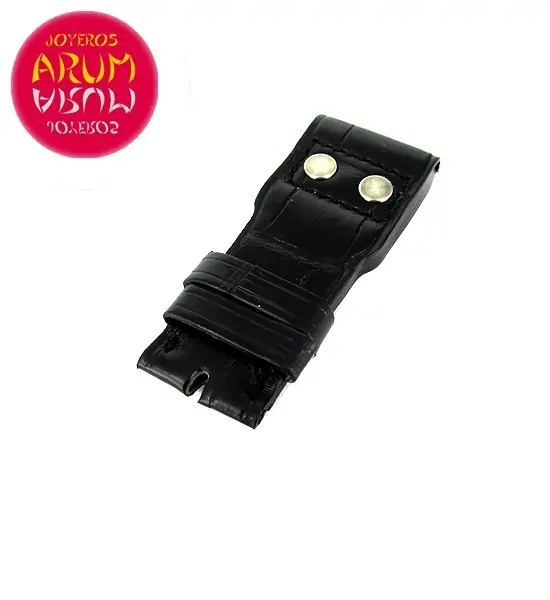 Z IWC Strap Big Pilot Black Crocodile 22 - 18 RAC132 "SOLD"