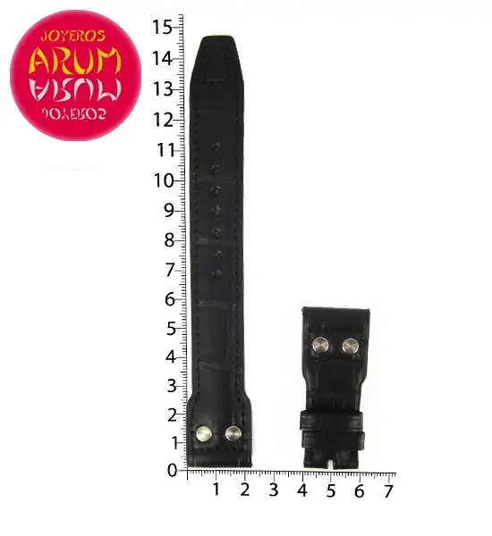 Z IWC Strap Big Pilot Black Crocodile 22 - 18 RAC132 "SOLD"