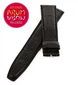 Z IWC Strap Black Crocodile Leather 20 - 18 RAC67 "SOLD"