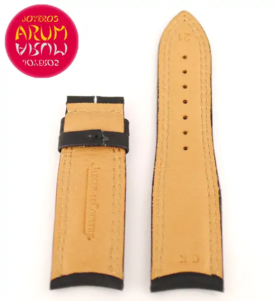 Z Jaeger-LeCoultre Strap Black Leather G-K 21 - 18