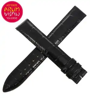 Z Jaeger-LeCoultre Black Crocodile Strap 17 - 16 RAC83