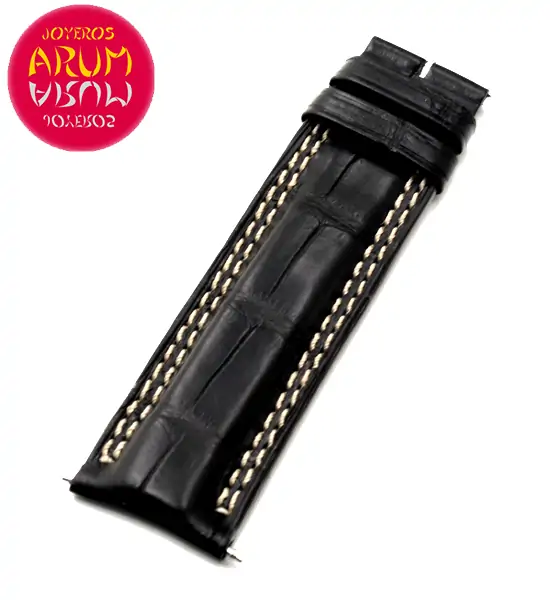 Z Jaeger-LeCoultre Strap Black Crocodile Leather 21 - 18 RAC145