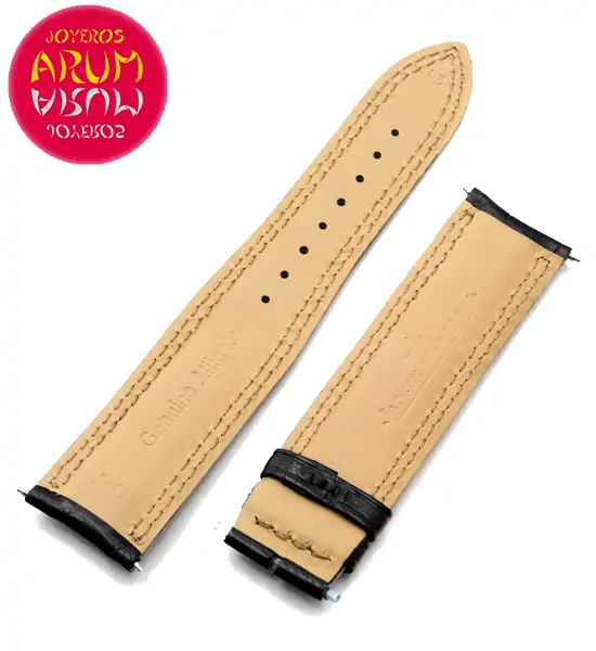 Z Jaeger-LeCoultre Strap Black Crocodile Leather 21 - 18 RAC145