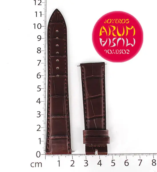 Z Jaeger-LeCoultre Strap Brown Crocodile Leather 19 - 16 RAC43 "