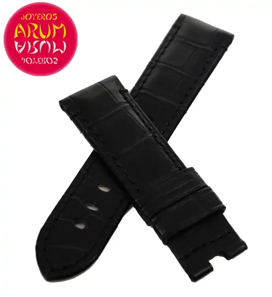 Z Panerai Strap Black Crocodile Leather 22 - 20 RAC13