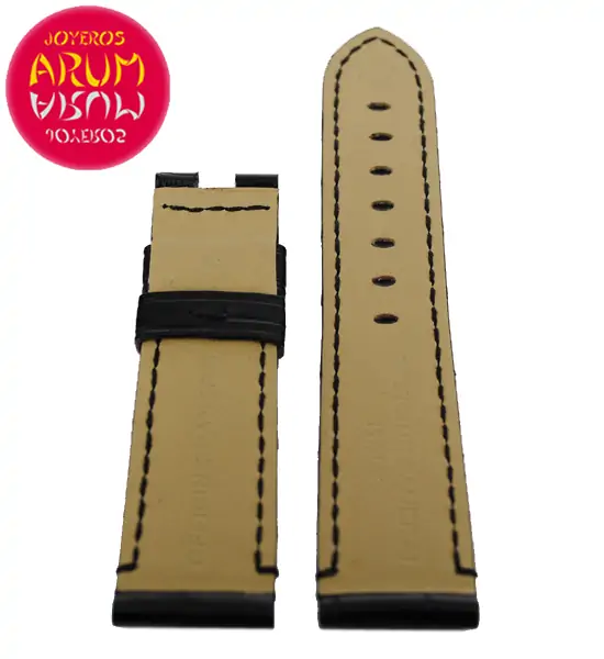 Z Panerai Strap Black Crocodile Leather 22 - 20 RAC13